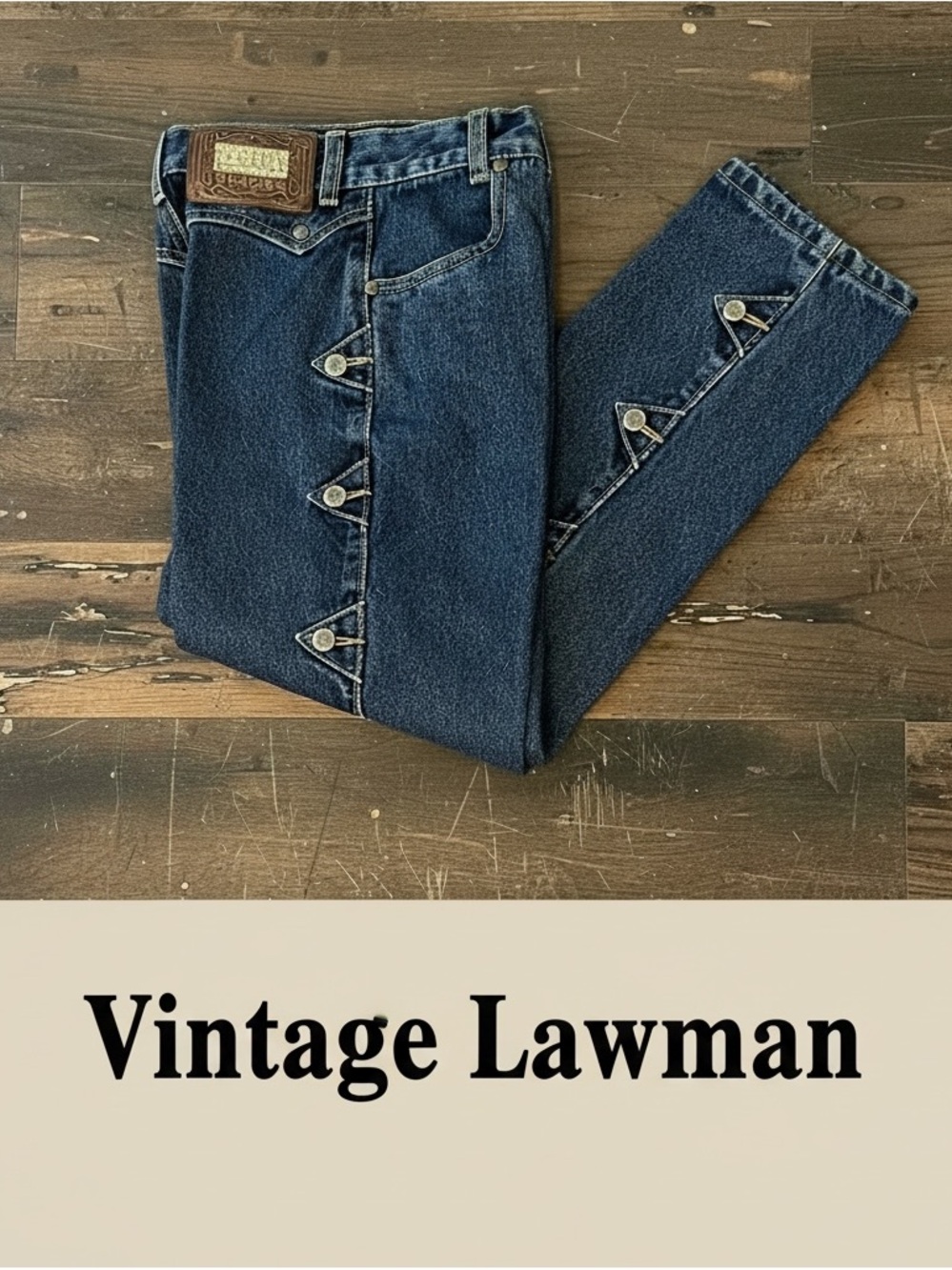 Girls Vintage Lawman Jeans Size 7
Perfect condition!  
Inseam 22”
Waist 21”
